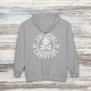 Stay Spooky® Full Zip Hoodie, Campfire Zip Hoodie, Spooky Hoodie, Stay Spooky®, Jim Harold's Campfire image 11