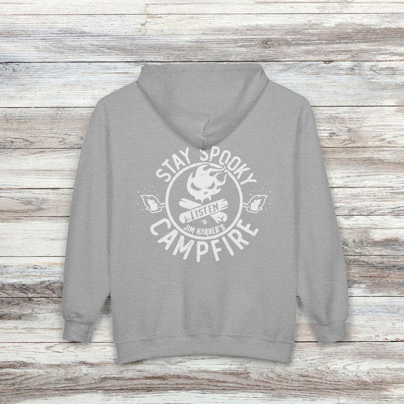Stay Spooky® Full Zip Hoodie, Campfire Zip Hoodie, Spooky Hoodie, Stay Spooky®, Jim Harold's Campfire image 11