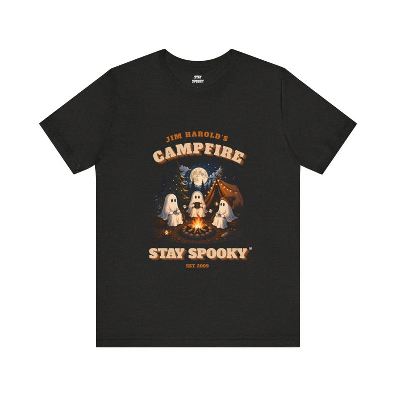 Ghost Campfire Shirt, Jim Harold's Campfire Shirt, Stay Spooky Shirt, Ghost Shirt, Campfire Shirt, Spooky T-Shirt imagen 3