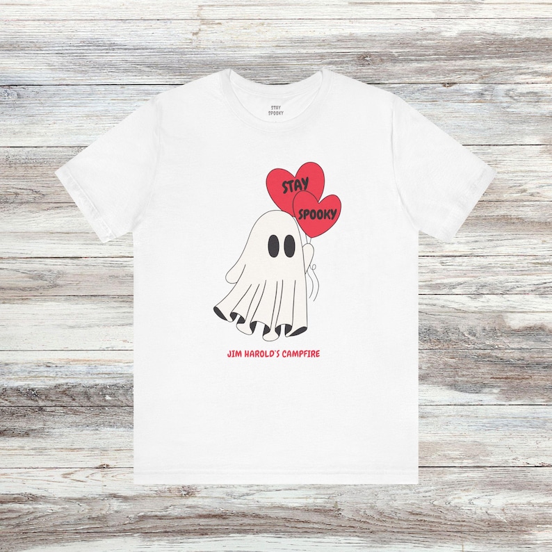 Ghost Lover Stay Spooky® Shirt, Spooky Shirt, Ghost Shirt, Jim Harold's Campfire image 7