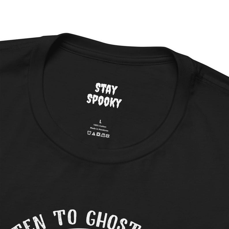 I Love to Listen to Ghost Stories Shirt, Skeleton Shirt, Halloween Shirt, Campfire Shirt, Ghost Stories Shirt, Jim Harold Campfire zdjęcie 10