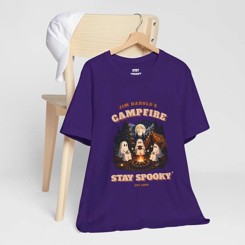 Ghost Campfire Shirt, Jim Harold's Campfire Shirt, Stay Spooky Shirt, Ghost Shirt, Campfire Shirt, Spooky T-Shirt imagen 16