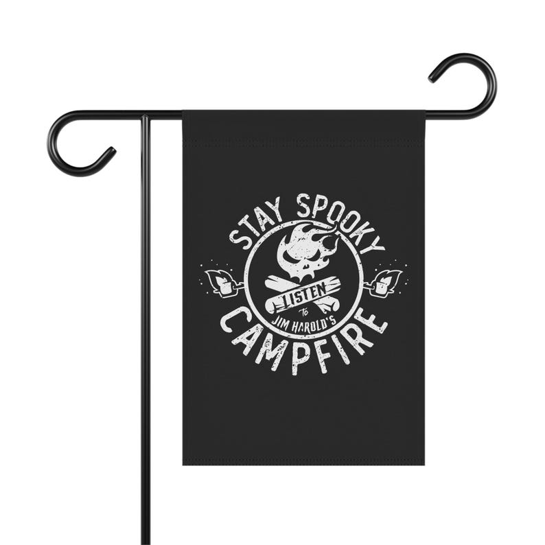 Stay Spooky™ Garden Flag, Jim Harold's Campfire Flag, Jim Harold, Jim Harold Stay Spooky™ Garden Flag image 3