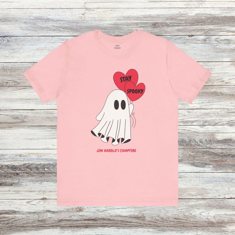 Ghost Lover Stay Spooky® Shirt, Spooky Shirt, Ghost Shirt, Jim Harold's Campfire image 8