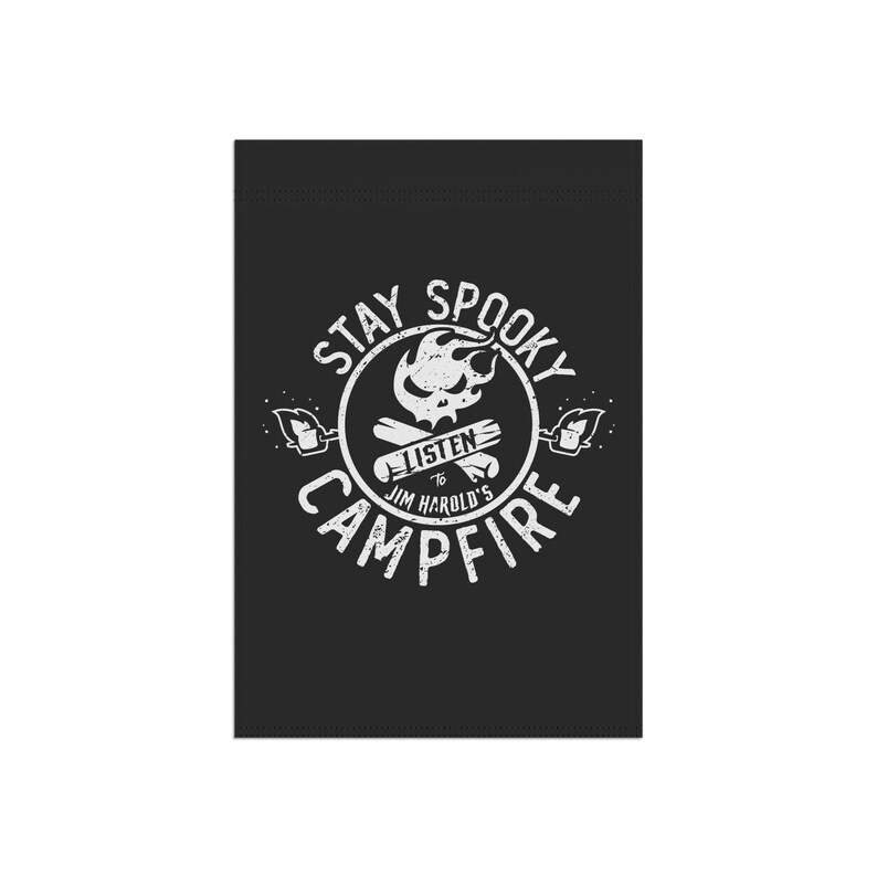Stay Spooky™ Garden Flag, Jim Harold's Campfire Flag, Jim Harold, Jim Harold Stay Spooky™ Garden Flag image 4