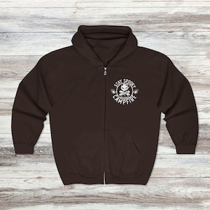 Stay Spooky® Full Zip Hoodie, Campfire Zip Hoodie, Spooky Hoodie, Stay Spooky®, Jim Harold's Campfire image 1