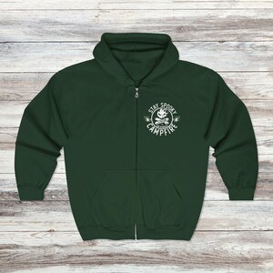 Stay Spooky® Full Zip Hoodie, Campfire Zip Hoodie, Spooky Hoodie, Stay Spooky®, Jim Harold's Campfire image 5