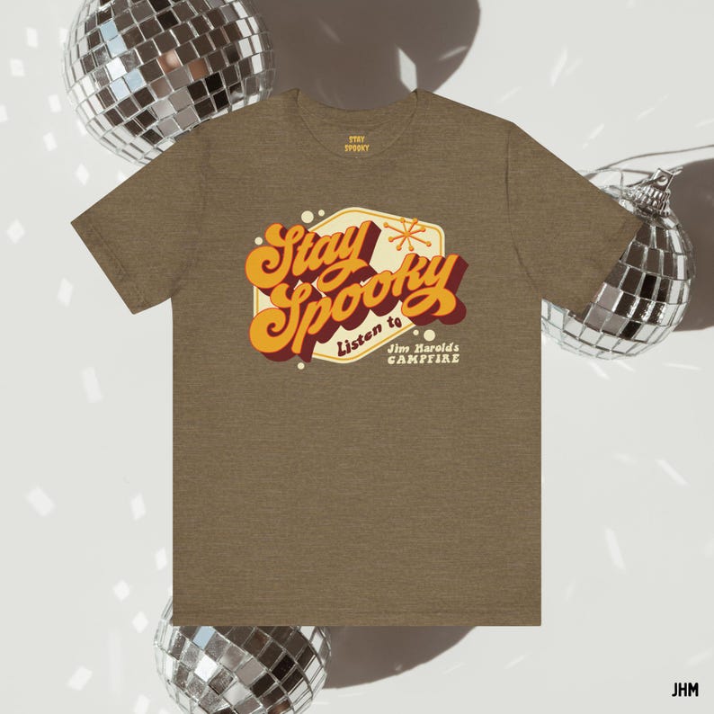 70's Vibe Stay Spooky® Shirt, Paranormal Shirt, Campfire Shirt, Spooky Shirt, 70's Vibe Shirt, 70's Retro, 70's Vintage, Jim Harold Campfire image 5