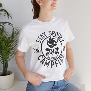 Jim Harold's Campfire Shirt, Stay Spooky® Shirt, Paranormal Shirt, Campfire Shirt, Spooky T-Shirt, Spooky Vibe Shirt, Podcast Tee immagine 18