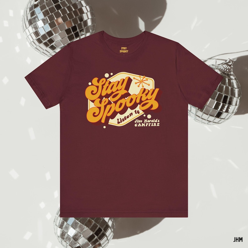70's Vibe Stay Spooky® Shirt, Paranormal Shirt, Campfire Shirt, Spooky Shirt, 70's Vibe Shirt, 70's Retro, 70's Vintage, Jim Harold Campfire image 8