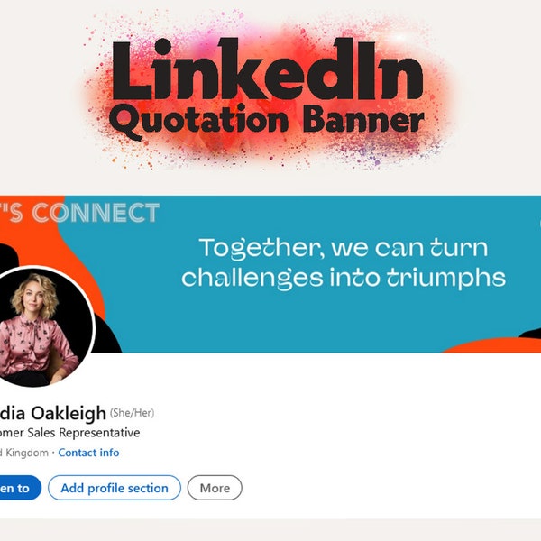 LinkedIn Banner for your professional profile | Professional LinkedIn Banner Background