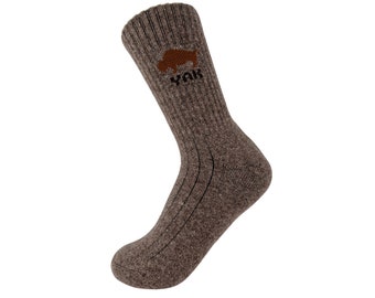 Mongolia MERINO 70 or 100% Wool Socks Crew Organic Socks Hiking, Surf, Outdoor. Solid Thick. Unisex S, M, L, XL (9-12) US, various colors