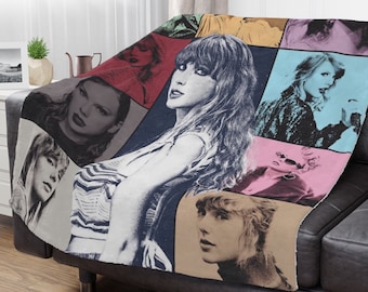 Comfortabele Taylor Swiftie-deken Taylor Swiftie-werpdeken Eras Tour Merch