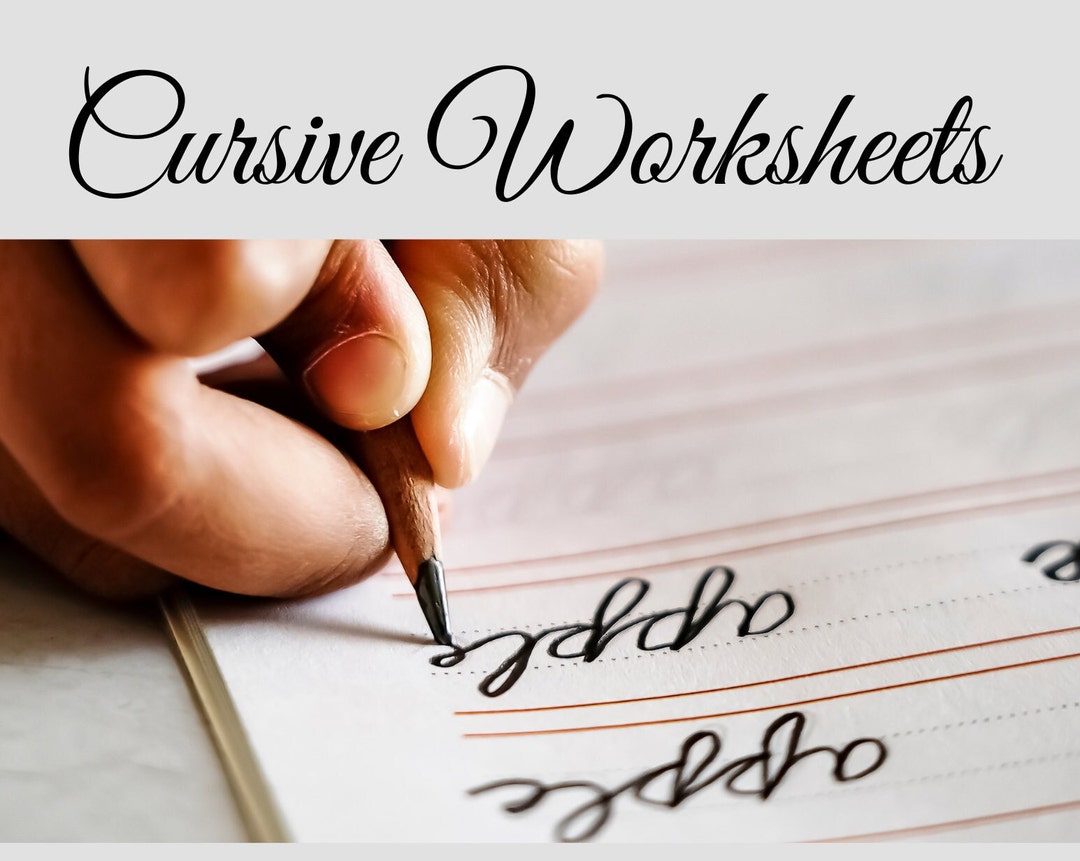Learning to Write Cursive Worksheets Improve Writing Practice ...