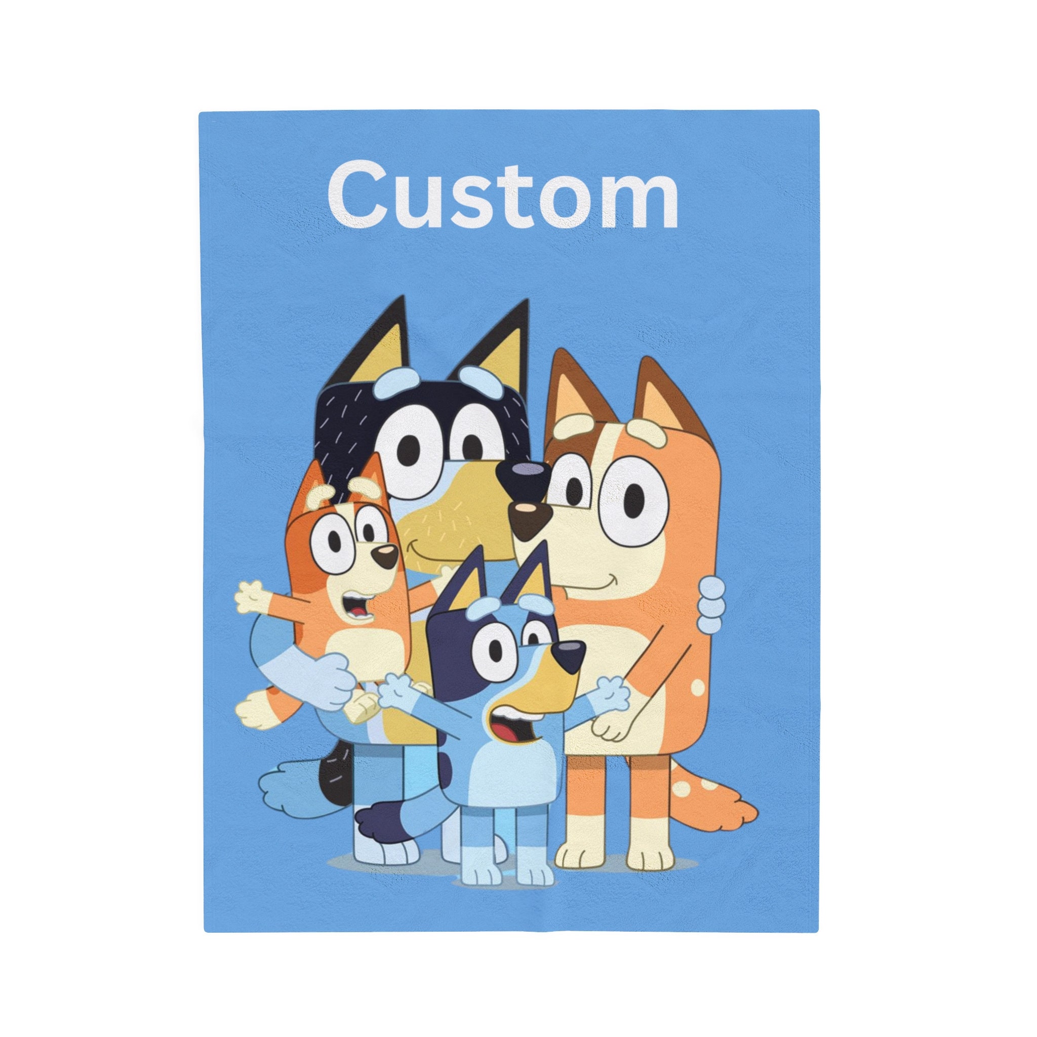 Personalized Blueydad Blanket Fleece Blanket