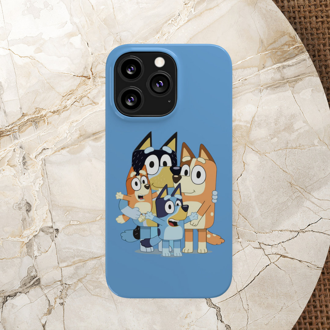 Bluey iPhone Case, Bluey Phone Cover, iPhone Cover, Slim Phone Case ...