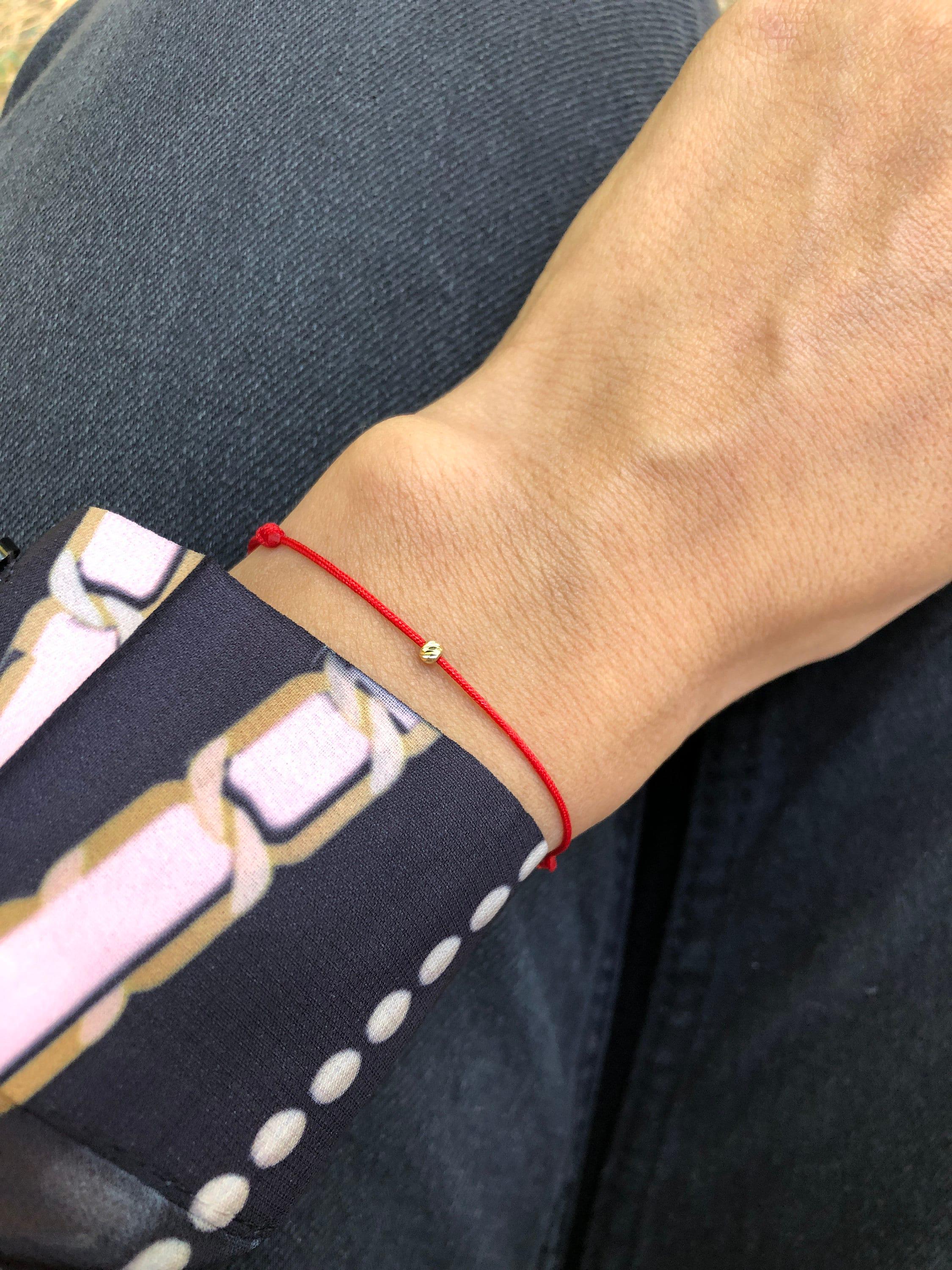 Braccialetto con nodo della fortuna rosso | Disponibile! | Waykins Braccialetto con nodo della fortuna rosso | Disponibile! | Waykins