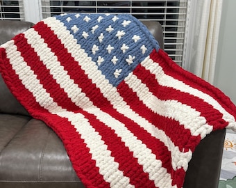 USA Flag Blanket