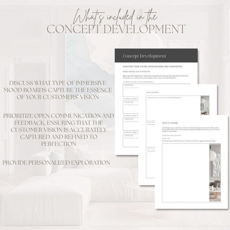 Interior Designer Services Guide Template | Interior Design | Initial ...