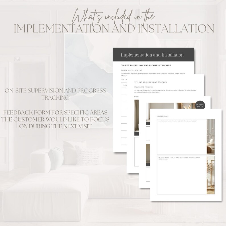 Interior Designer Services Guide Template | Interior Design | Initial ...