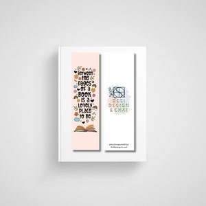 Marque-page bel endroit | Papeterie | Revue |TBR| Santé mentale| Lire | Bibliothèque