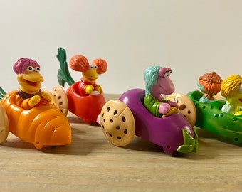 Vintage Fraggle Rock Vegetable Vehicle Toy - Muppets - McDonalds - 1988
