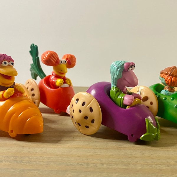 Vintage Fraggle Rock Vegetable Vehicle Toy - Muppets - McDonalds - 1988