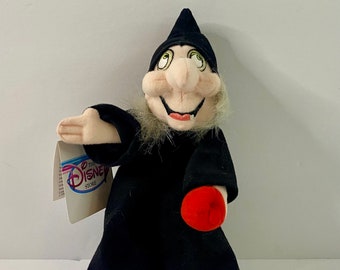 Vintage Disney&#39;s Wicked Witch Bean Bag Plush - Snow White - The Disney Store Exclusive