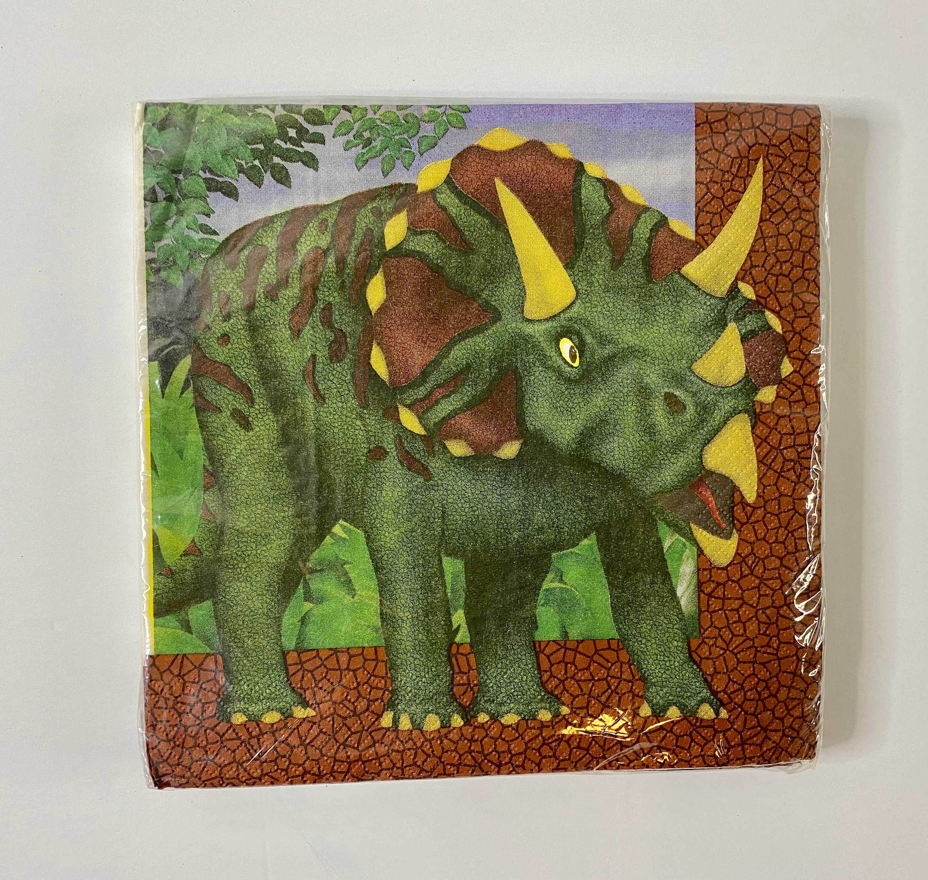 Vintage Dinosaur Birthday Napkins Birthday Express