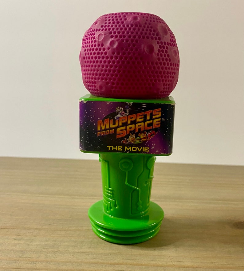 Vintage Muppets in Space the Movie Microphone Toy- Muppets - 1999 - Etsy
