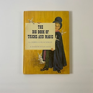 Vintage The Big Book of Tricks and Magic - Hardback Book - Random House - 1962 - Children&#39;s Book