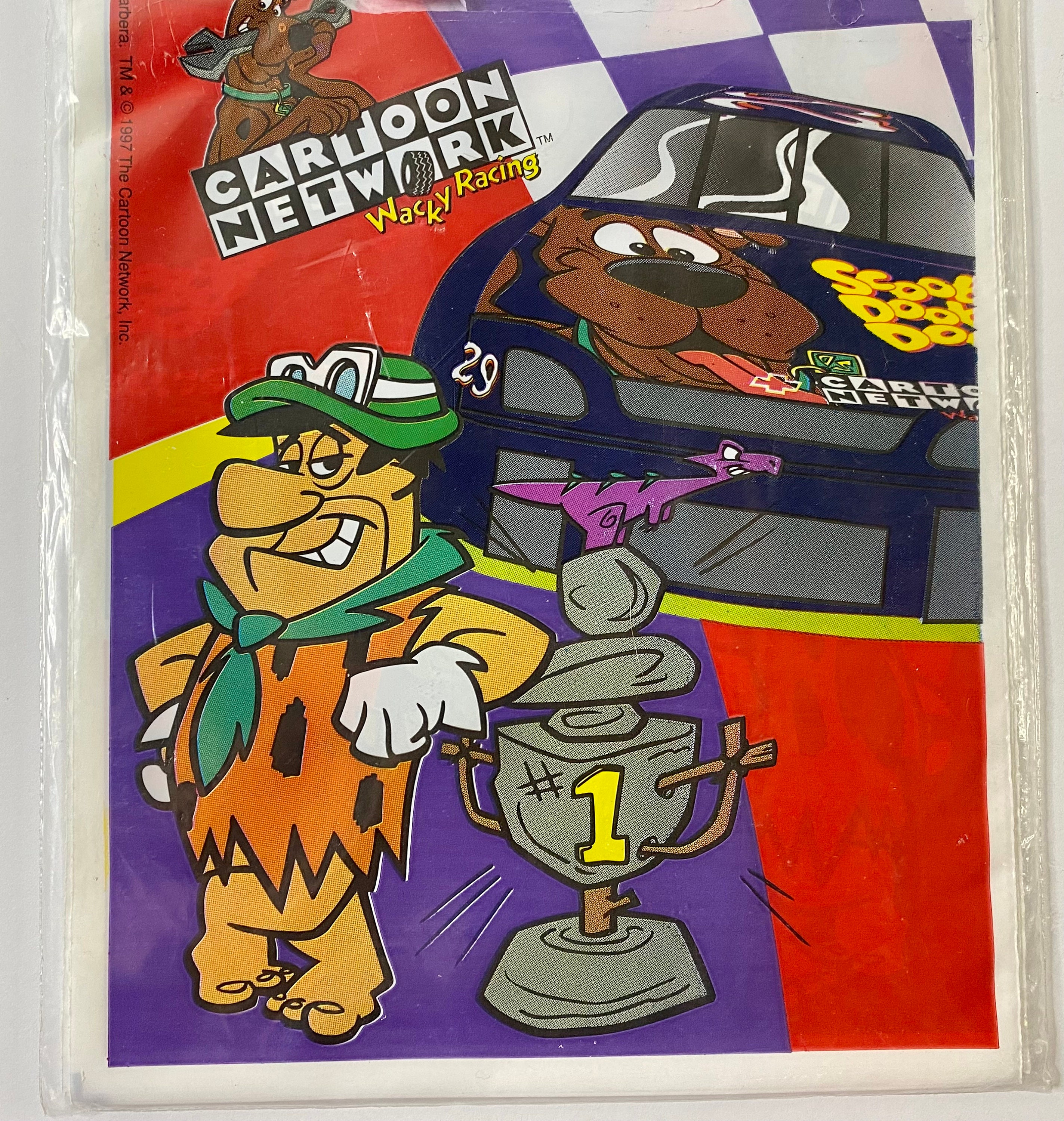 Vintage Cartoon Network Wacky Racing Gift Bags - Hanna Barbera - Etsy