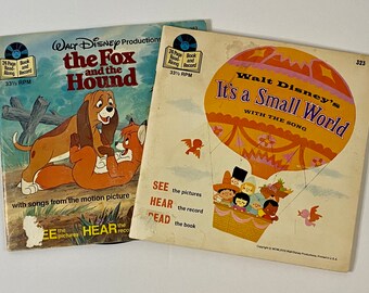 NEW Walt Disney the Fox and the Hound Picture Disc Vinyl Record