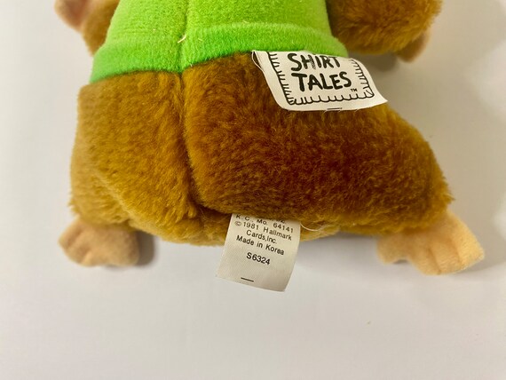 Vintage Shirt Tales Plush Set of 3 - Bogey Tyg Digger - Hallmark
