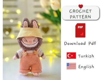 amigurumi cute monster pattern,crochet sweet monster,amigurumi keychain,crochet keychain,crochet monster
