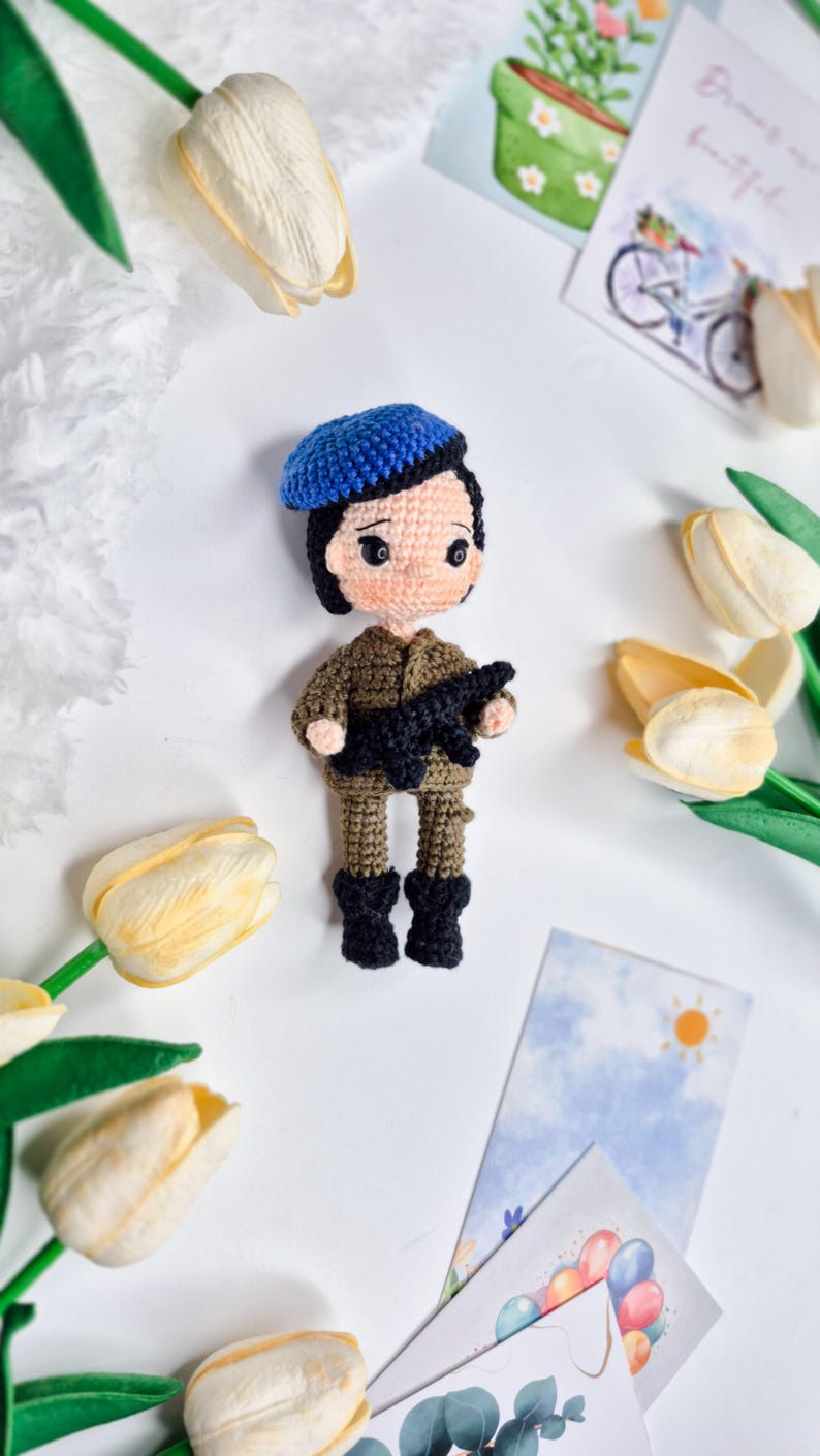 Amigurumi Soldier Crochet Pattern, Commando Doll (PDF Pattern) - Etsy