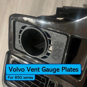 Volvo Side Vent Gauge Plate (850 series)