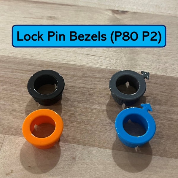 Volvo Lock Pin Bezel Set (P80 & P2 series)