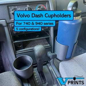 Volvo Dash Cupholders (740, 940 series)