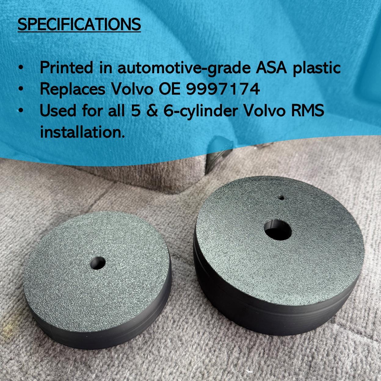 Volvo Whiteblock Rear Main Seal Install Tool (PN 9997174) - Etsy