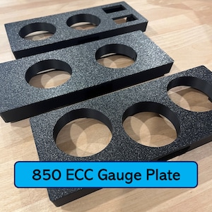 Volvo Climate Control Gauge Mounting Plate (850 series)