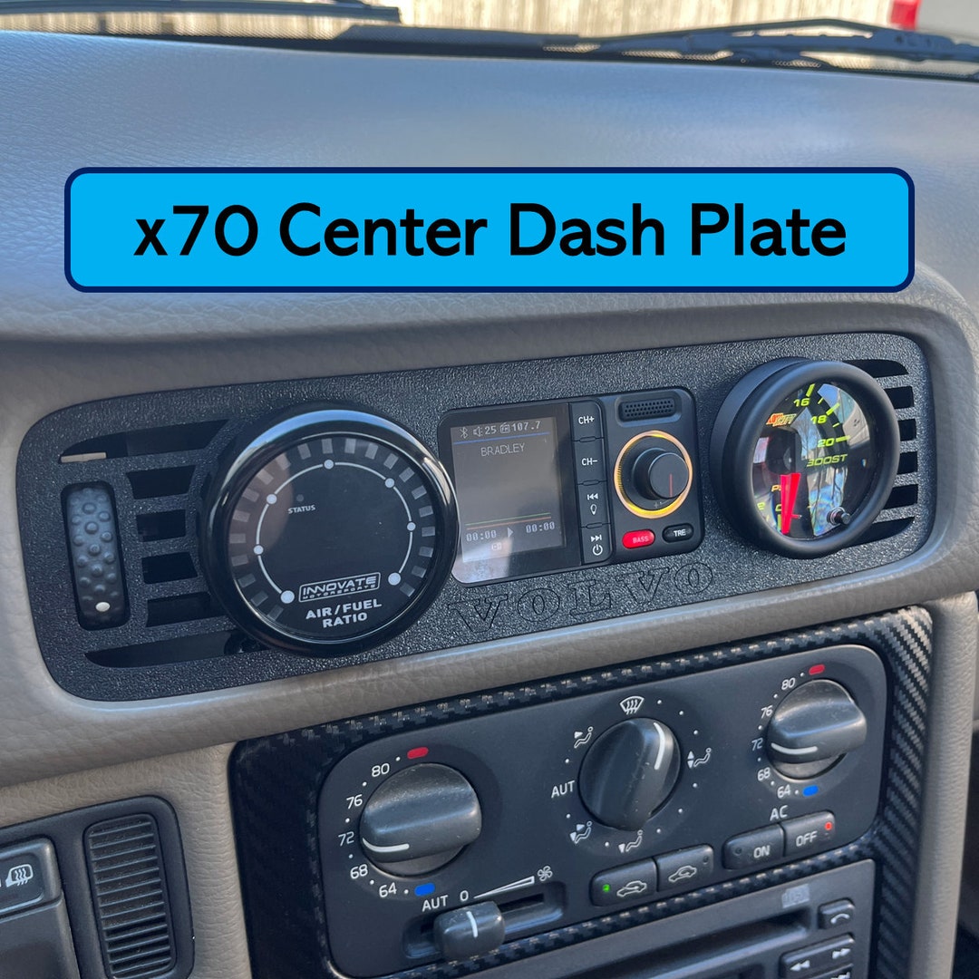 Volvo Center Dash Gauge Plate S70/V70/C70 Etsy