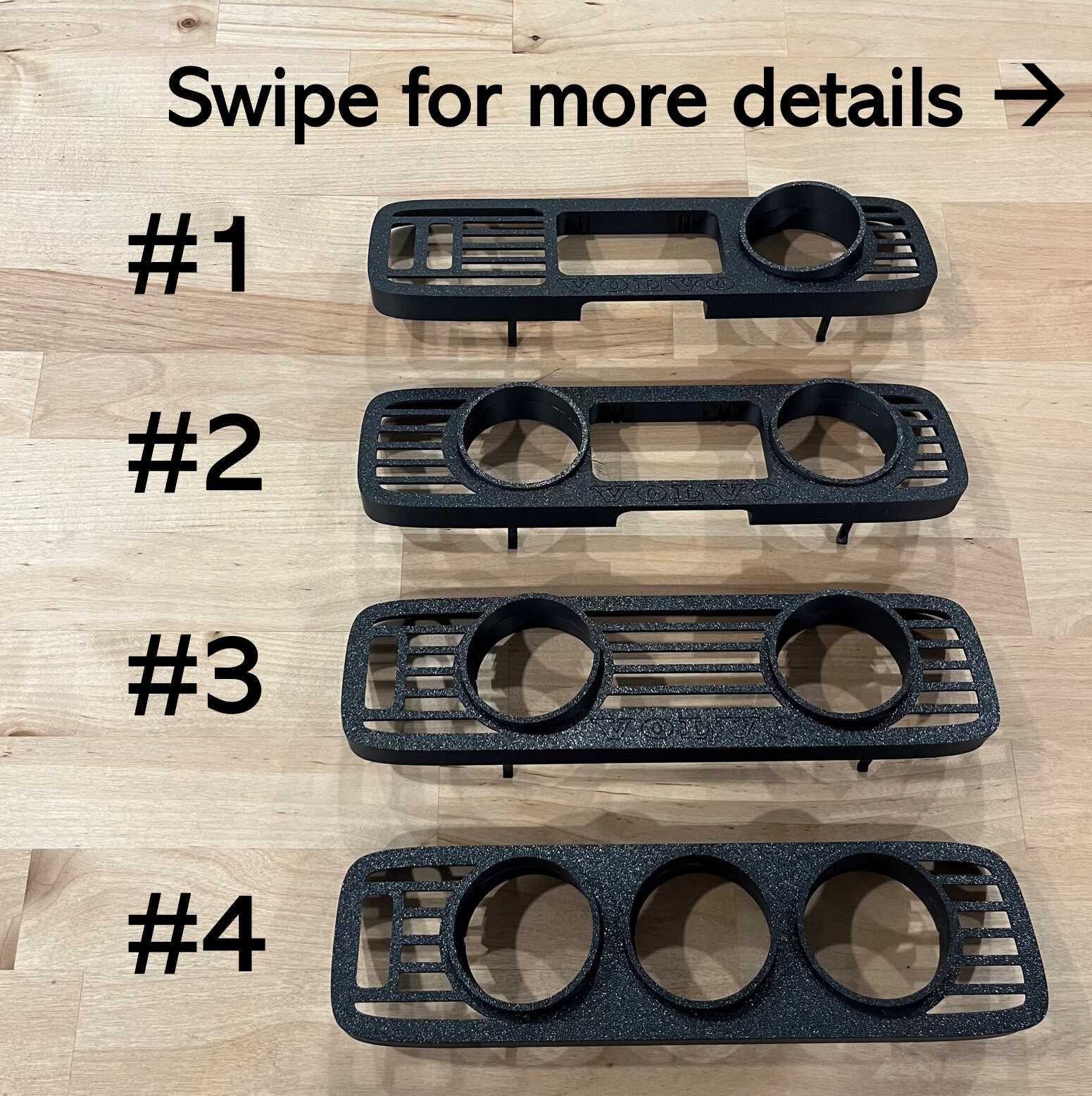 Volvo Center Dash Gauge Plate S70/V70/C70 Etsy