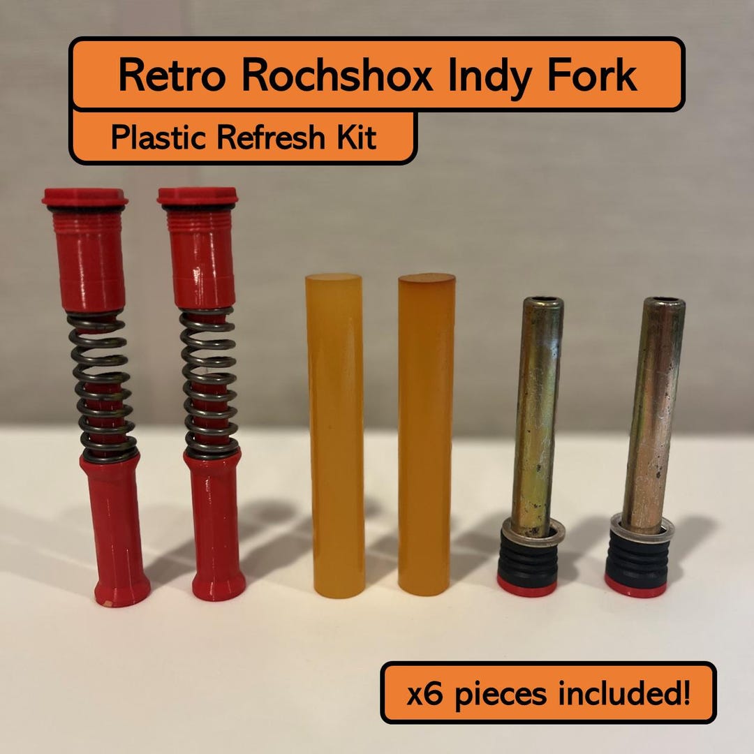 Retro Rockshox Indy Fork - Plastic Refresh Kit - Etsy