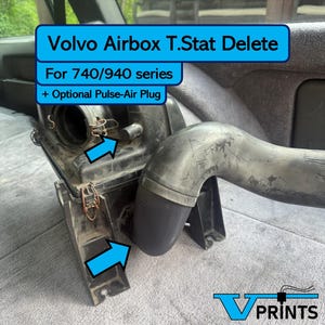 Tube de suppression de thermostat de boîte à air Volvo NA (séries 740, 940)