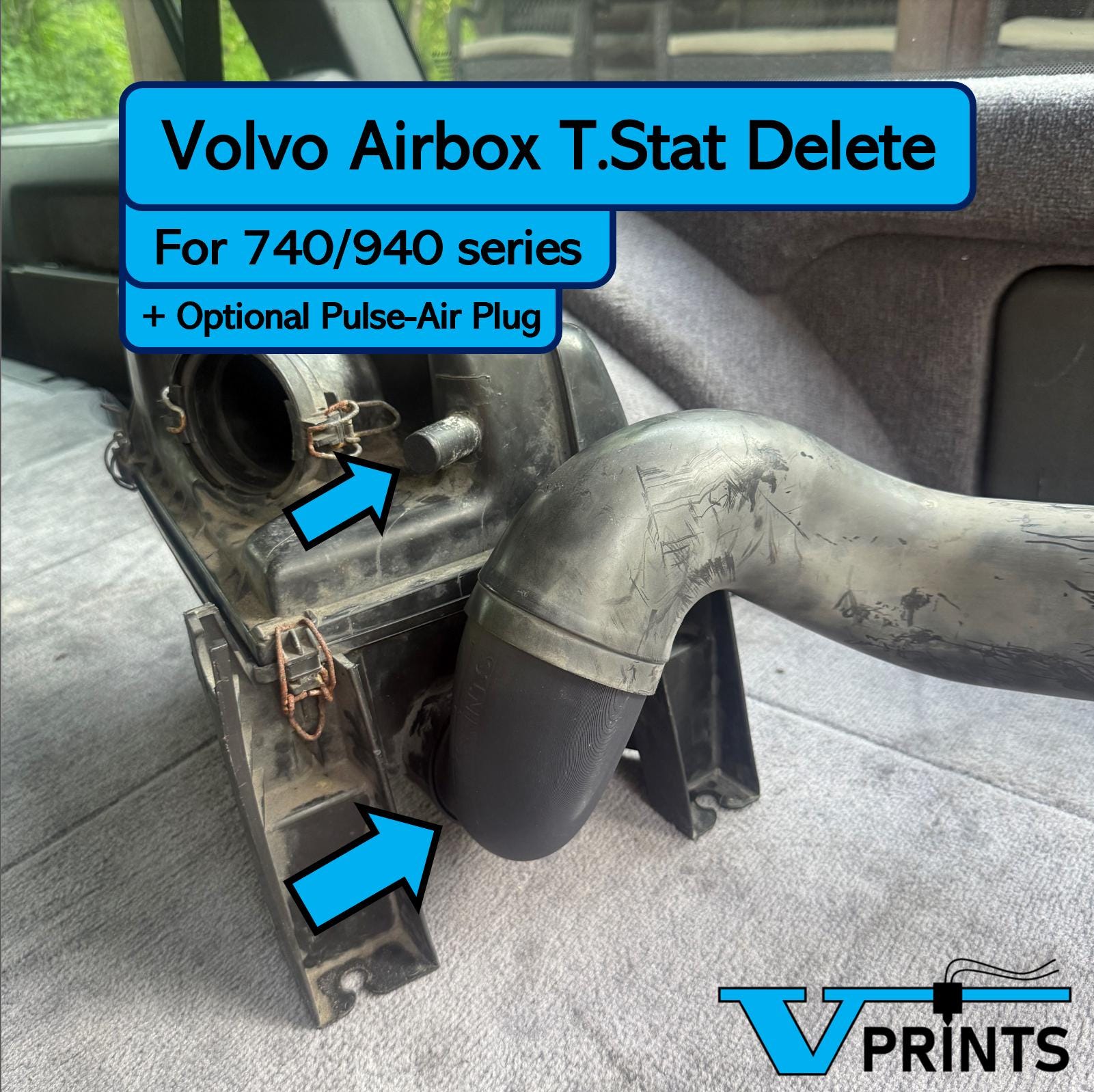 Volvo 740/940 NA Airbox Thermostat Delete Tube - Etsy