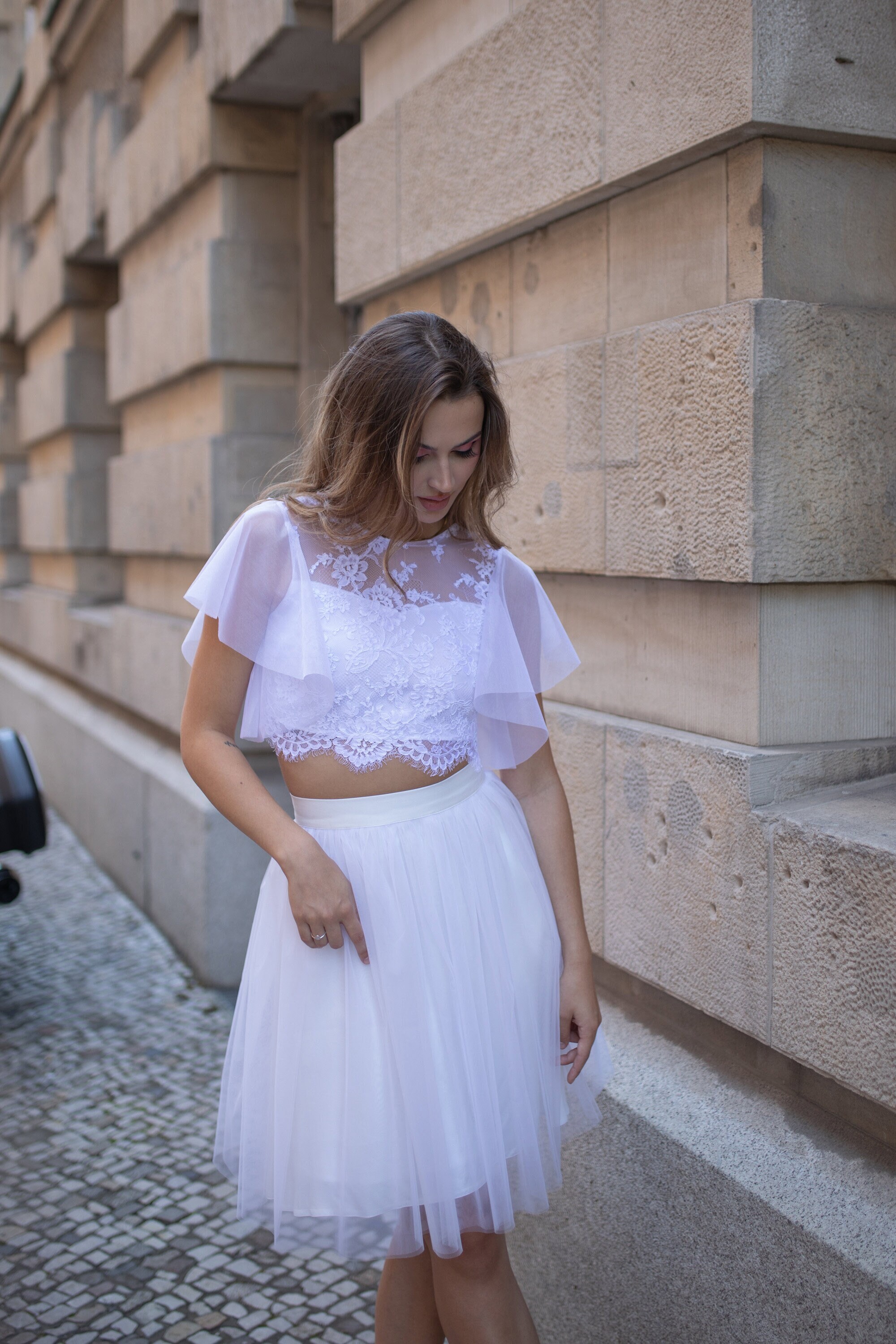 Jupe en tulle mariage sale
