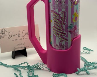 Porta lattine sottile con manico