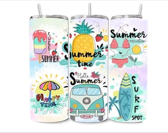Summer Time 20 oz Tumbler