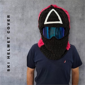 Ski helmet balaclava mask, helmet protector, unisex balaclava mask, winter mask, ski mask and snowboard mask